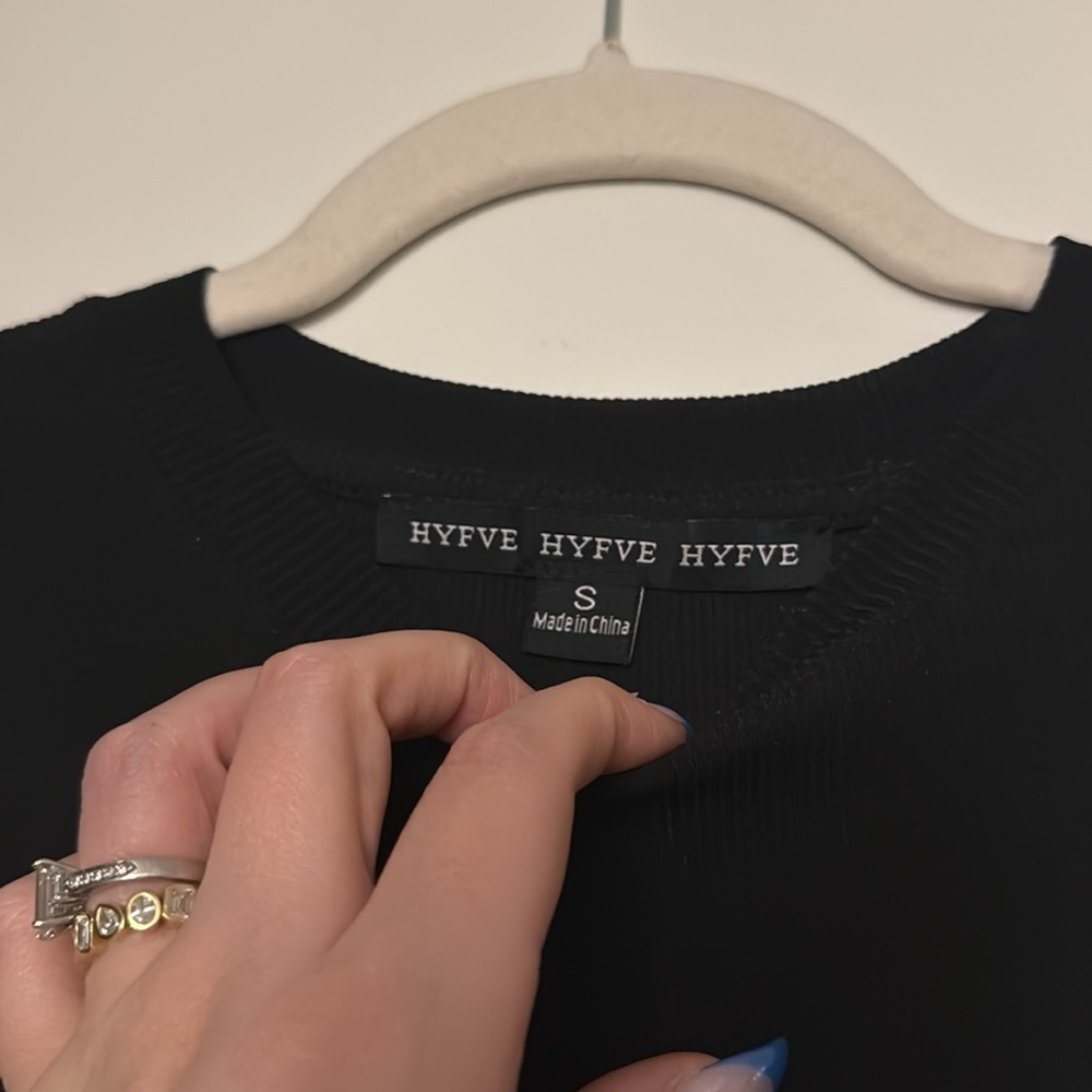 Adorable Black Sleeveless Mini Dress - Picture 2 of 3